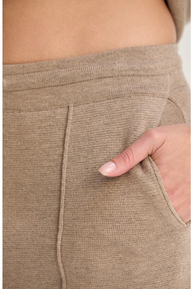 Lounge Sweater Knit Pants, Alternate, color, Taupe