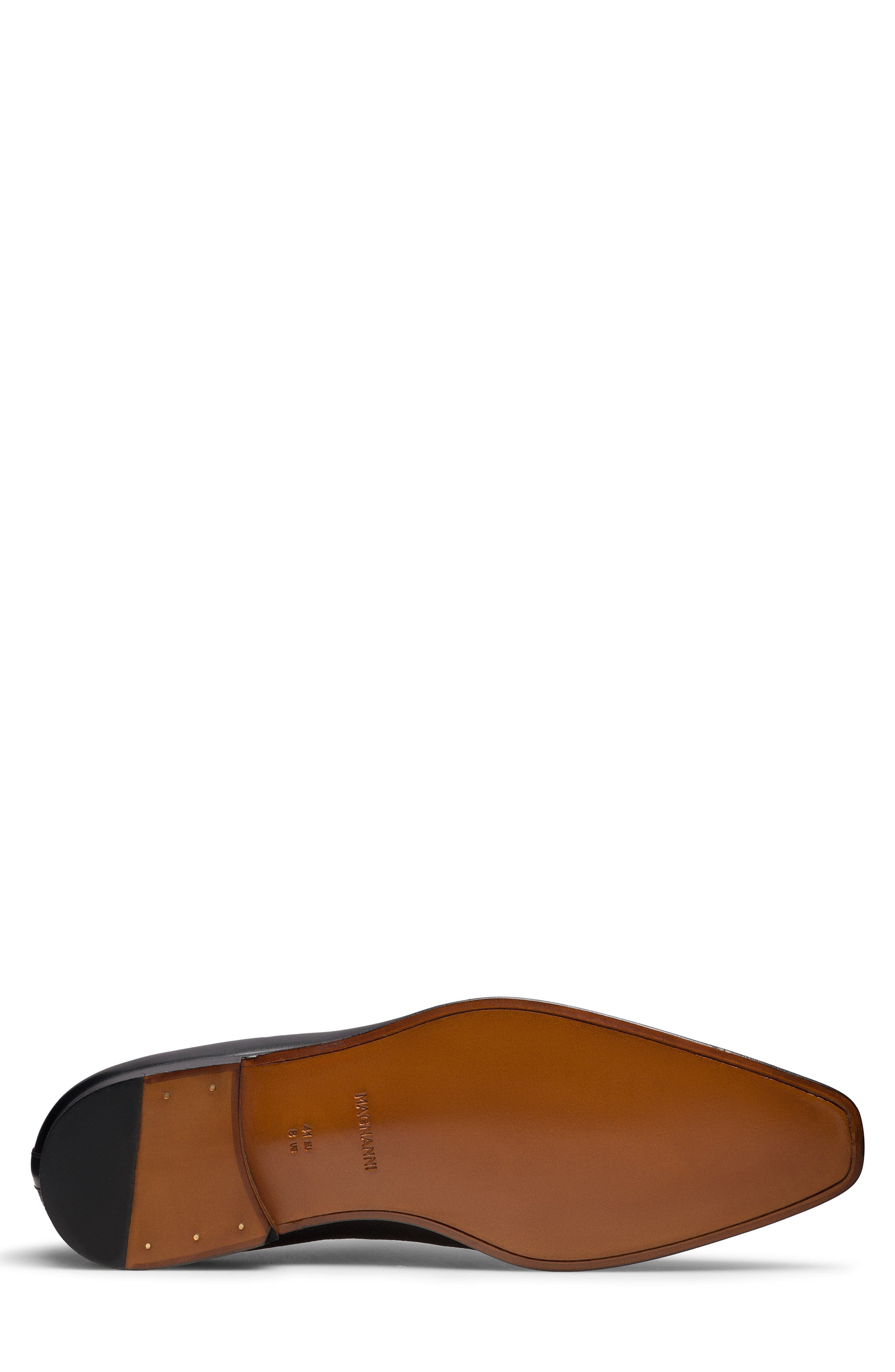 Delphi Monk Strap Shoe (Nordstrom Exclusive), Alternate, color, BLACK