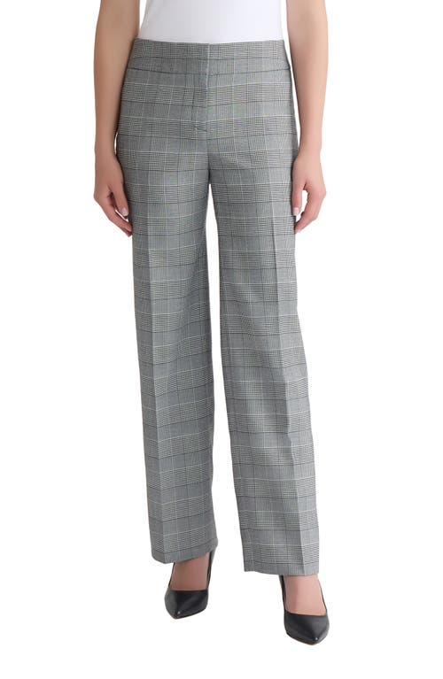 Kasper Wide Leg Pants In Gray