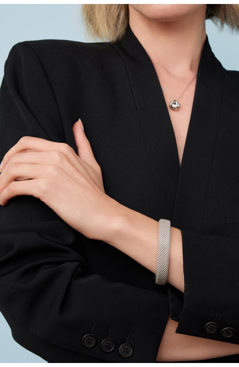 Oradina Meshmerize Me Bracelet in Sterling Silver, Alternate, color, Silver