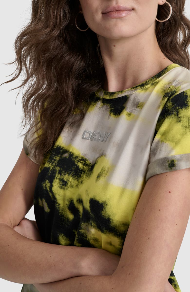 DKNY Abstract Print T-Shirt, Alternate, color, 