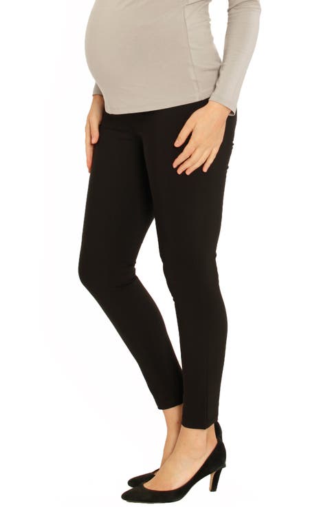 Fitted Straight Leg Maternity Pants