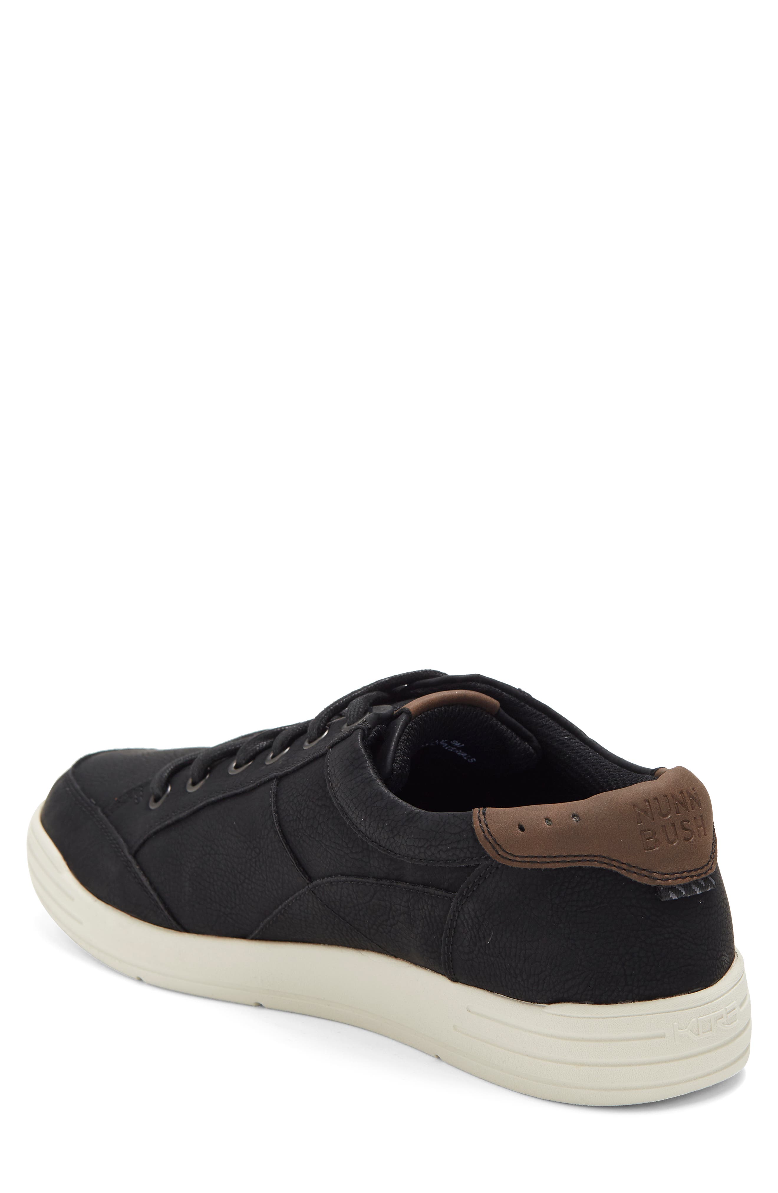 NUNN BUSH Kore City Walk Lace-Up Sneaker - Wide Width Available, Alternate, color, Black