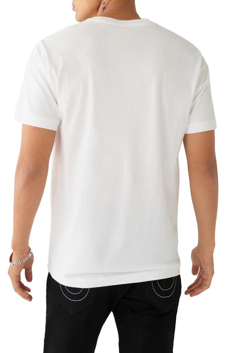 True Religion Brand Jeans Buddha Cotton Graphic T-Shirt, Alternate, color, 