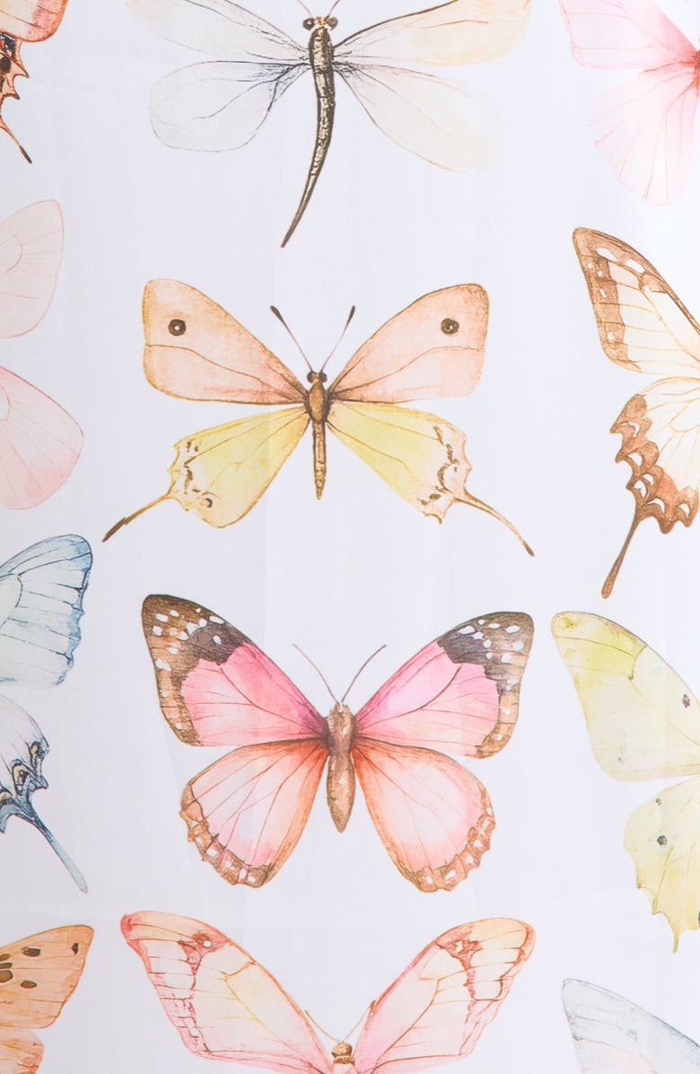 KILO BRAVA Print Maxi Robe, Alternate, color, Pastel Wings