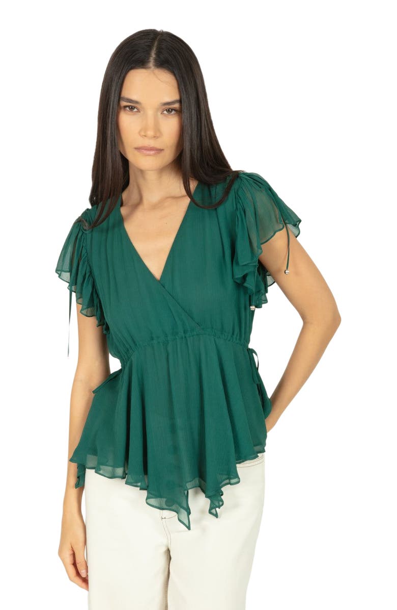 SECRET MISSION Thea Top, Alternate, color, Persian Green