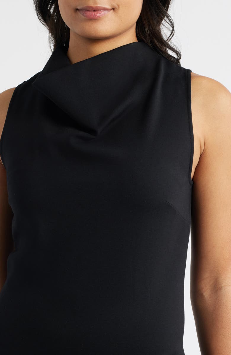 SPANX<sup>®</sup> Ponte Sleeveless Midi Dress, Alternate, color, Classic Black
