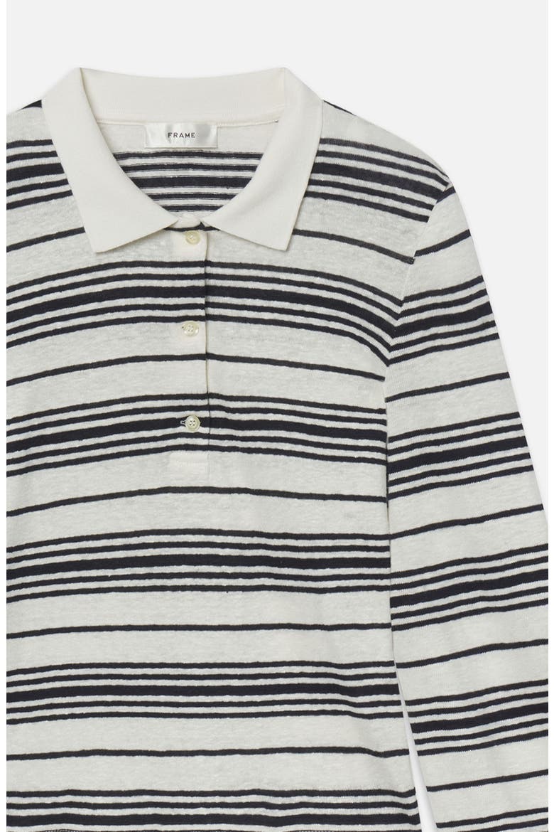 Relaxed Fit Stretch Linen Button-Up Shirt, Alternate, color, CREAM MULTI