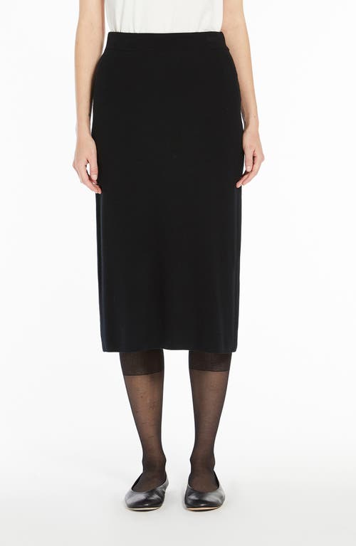 Weekend Max Mara Lena Knit Skirt In Black