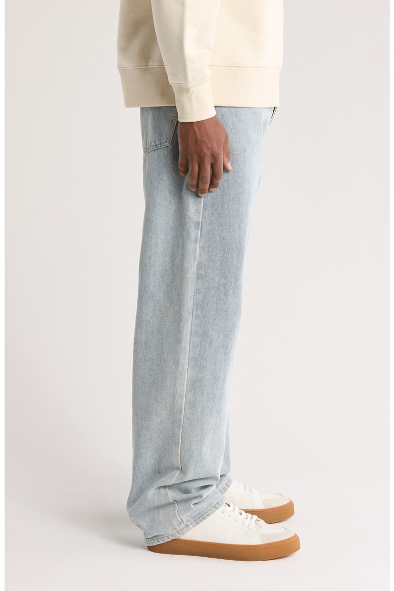 Roma Regular Straight Leg Jeans, Alternate, color, INDIGO STONE WASHED