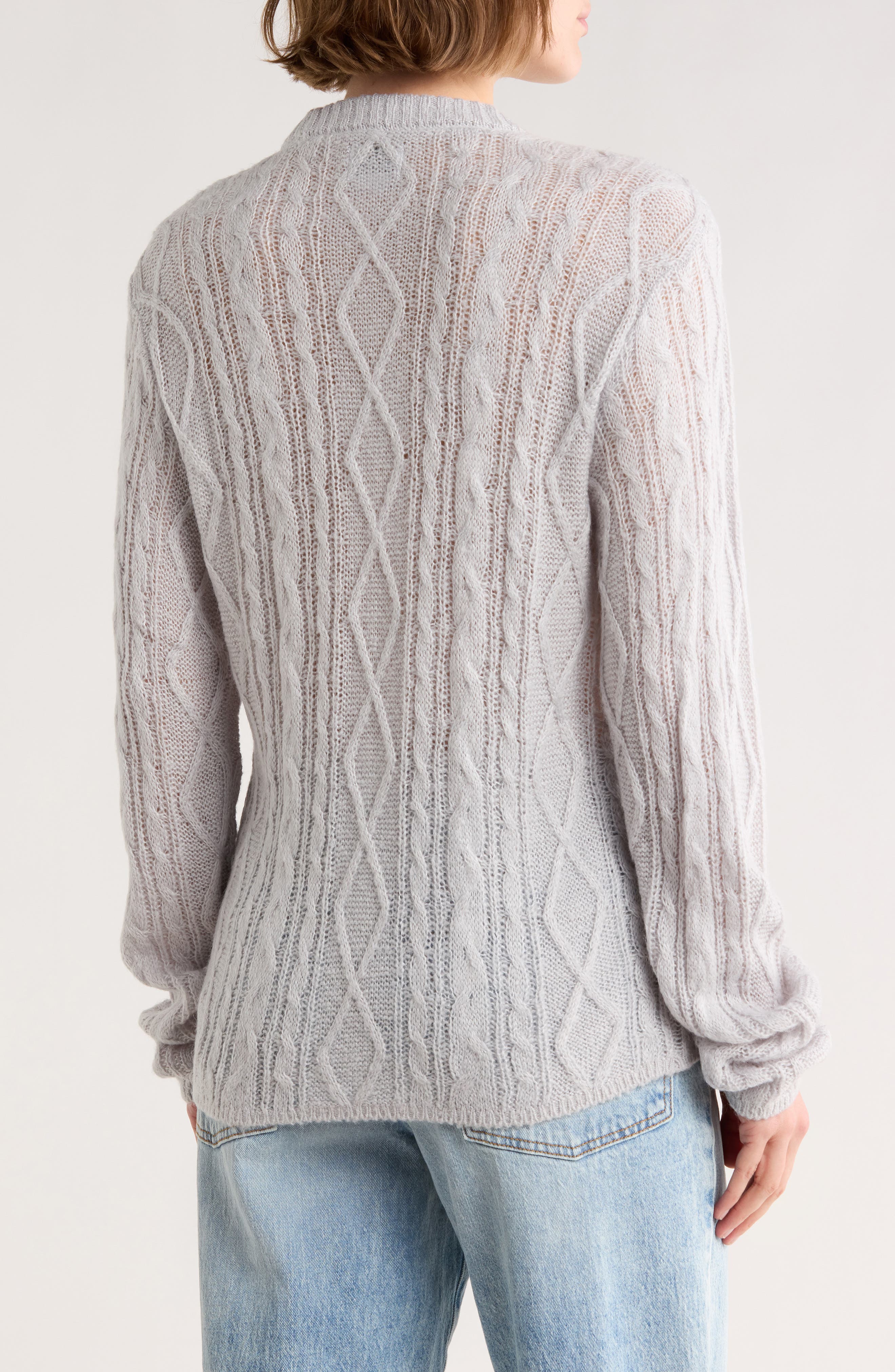 Isabella Loose Cable Knit Sweater - image 2