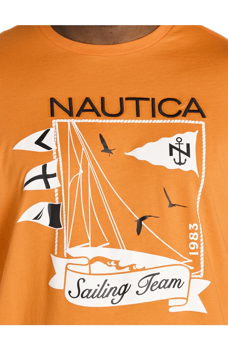 Nautica Big & Tall Sailing Graphic Tee, Alternate, color,