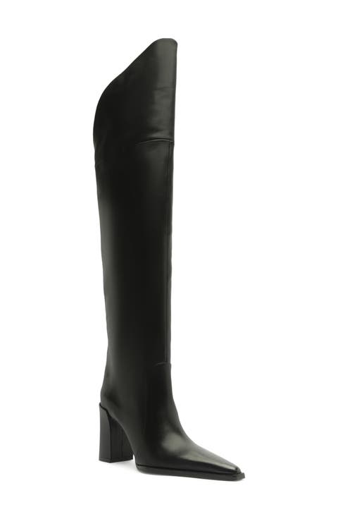 Raffaela Over the Knee Leather Boot