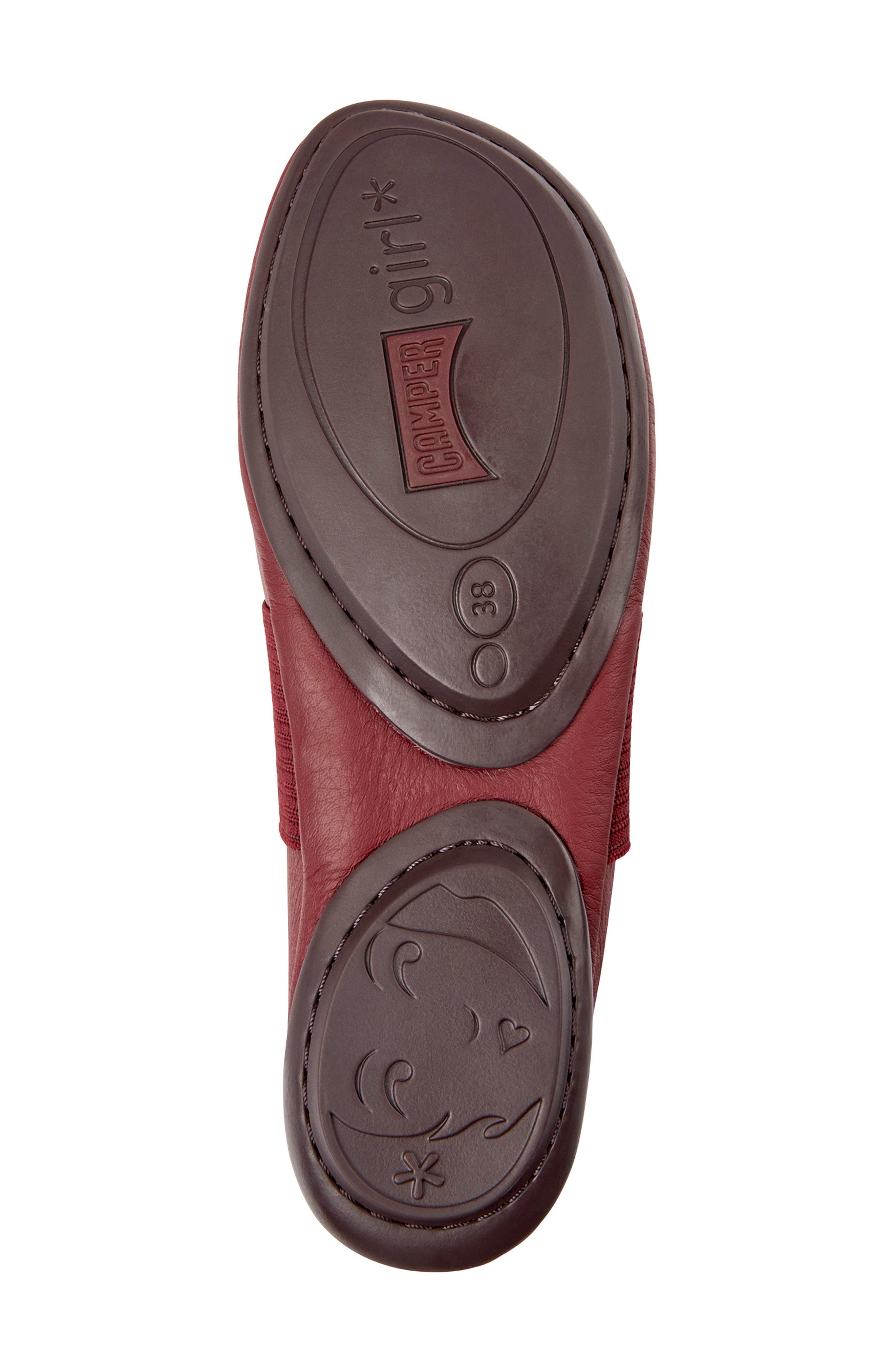 Camper Right Nina Leather Mary Jane Ballerina Flat, Alternate, color, 