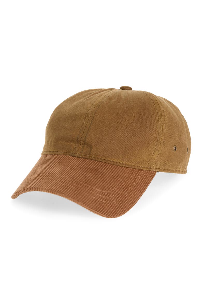 The Lived-In Adjustable Baseball Cap, Main, color, BROWN