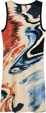 Desigual Abstract Print Sleeveless Minidress