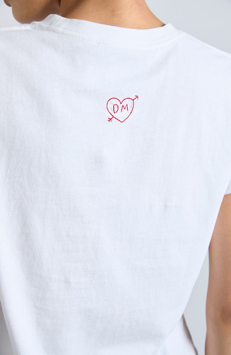 Damson Madder Cowboy Shrunken Organic Cotton T-Shirt, Alternate, color, 