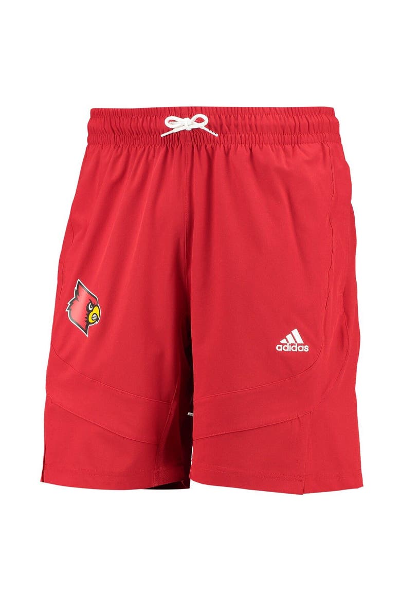 Men's adidas Red Louisville Cardinals Swingman AEROREADY Basketball Shorts, Alternate, color, Red
