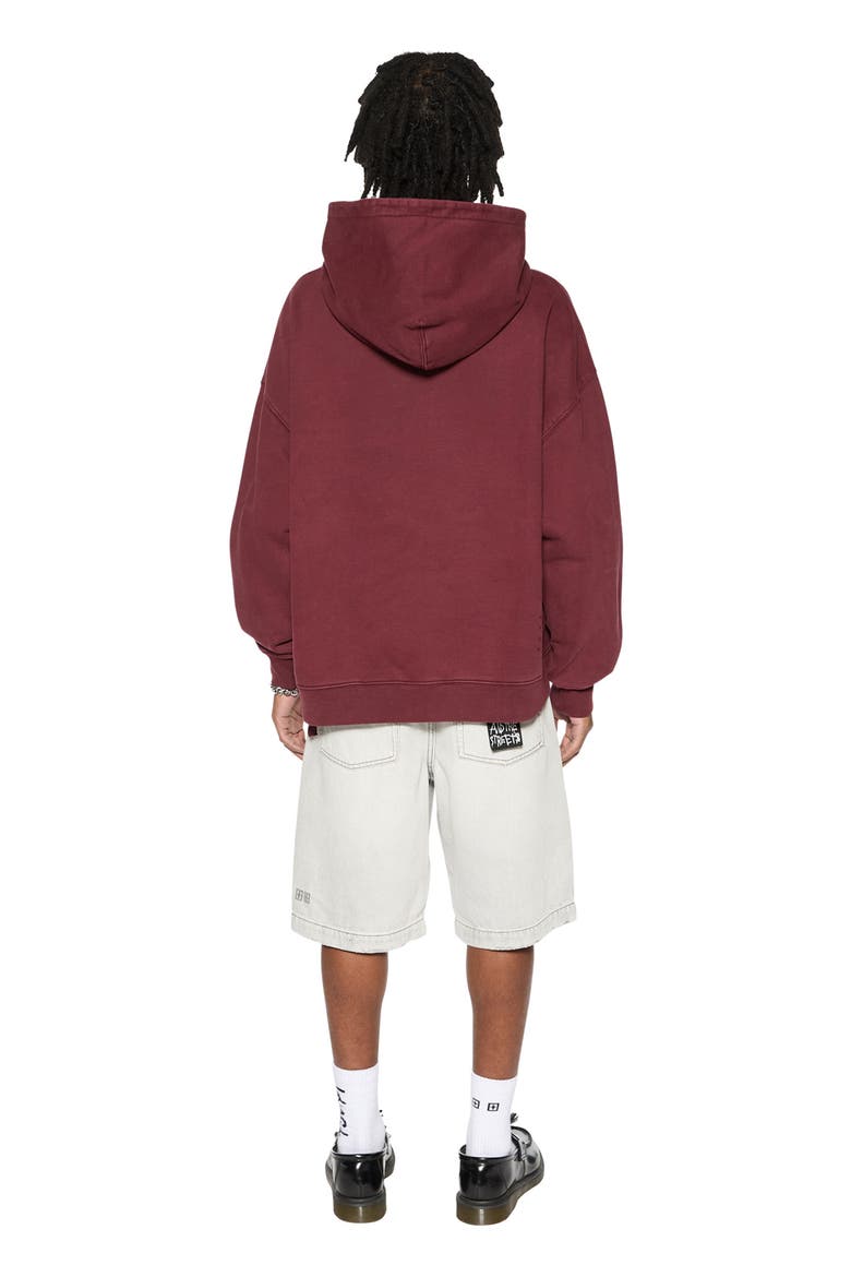 Sott Ekcess Oversize Hoodie, Alternate, color, BURGUNDY