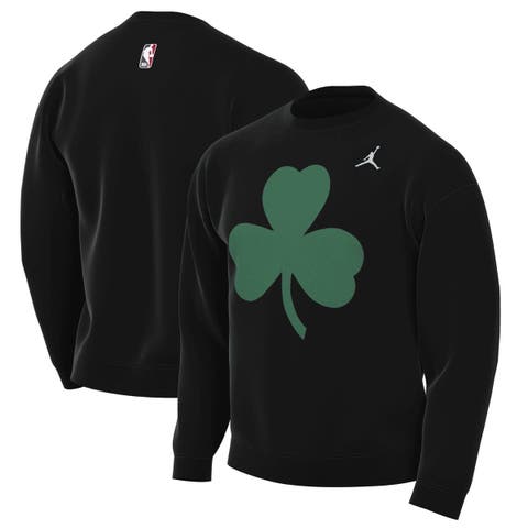 Men's Jordan Brand Black Boston Celtics Statement Edition Sweatshirt