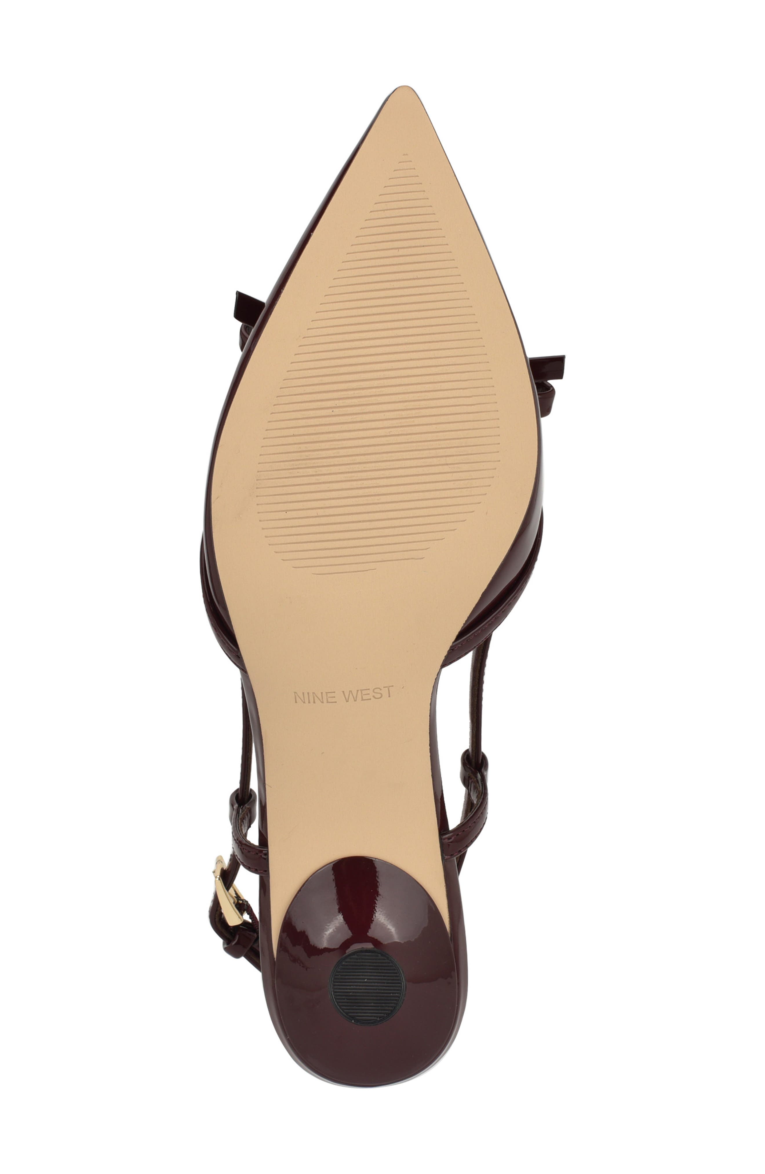 Nine West Reega Slingback Pointed Toe Pump, Alternate, color, 