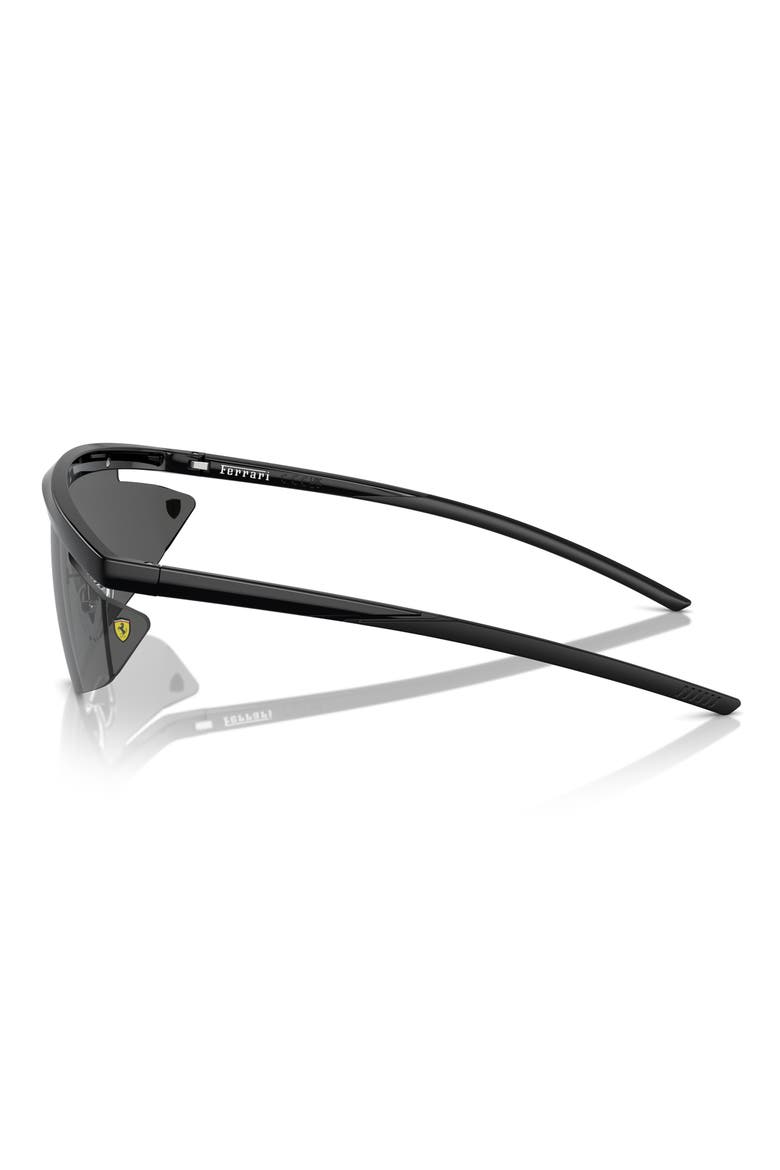 140mm Irregular Sunglasses, Alternate, color, BLACK