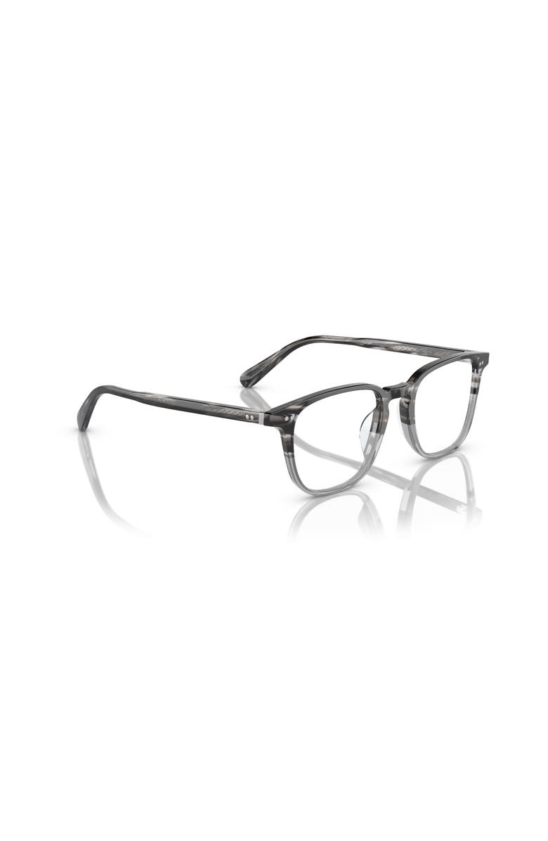 Oliver Peoples 48mm Rectangle optical glasses, Alternate, color, Grey