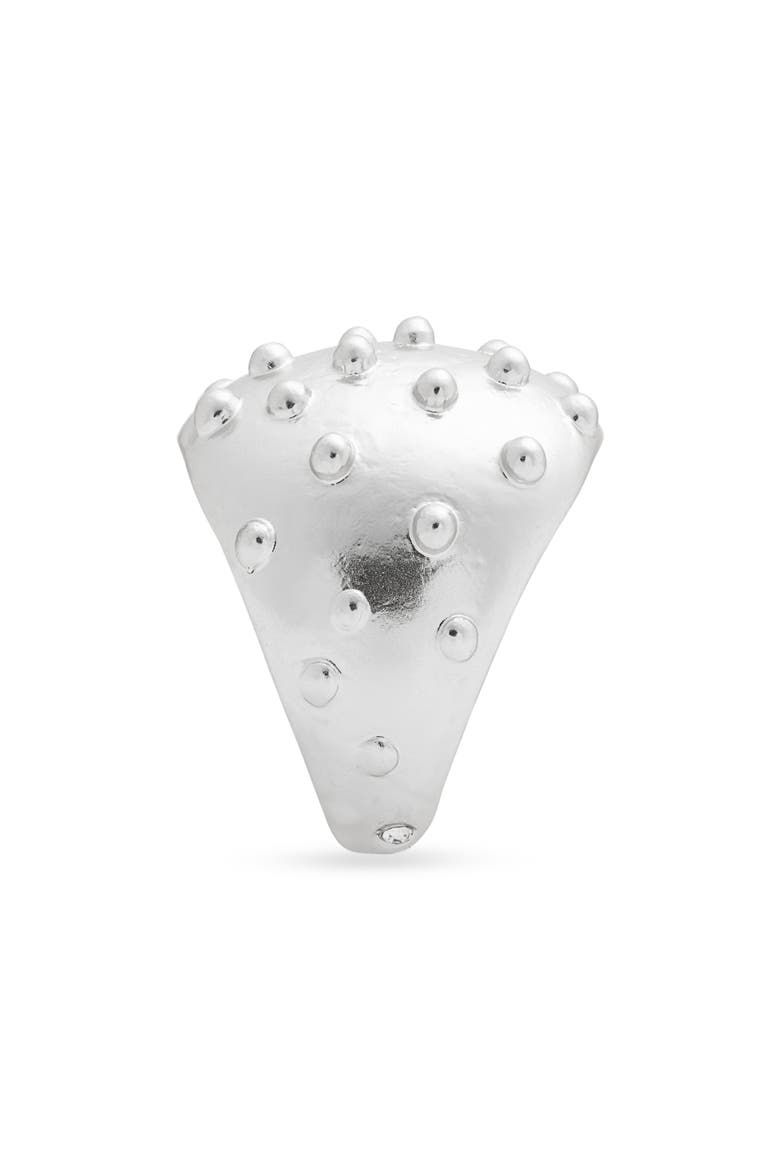 Ladybug Ring, Alternate, color, SILVER