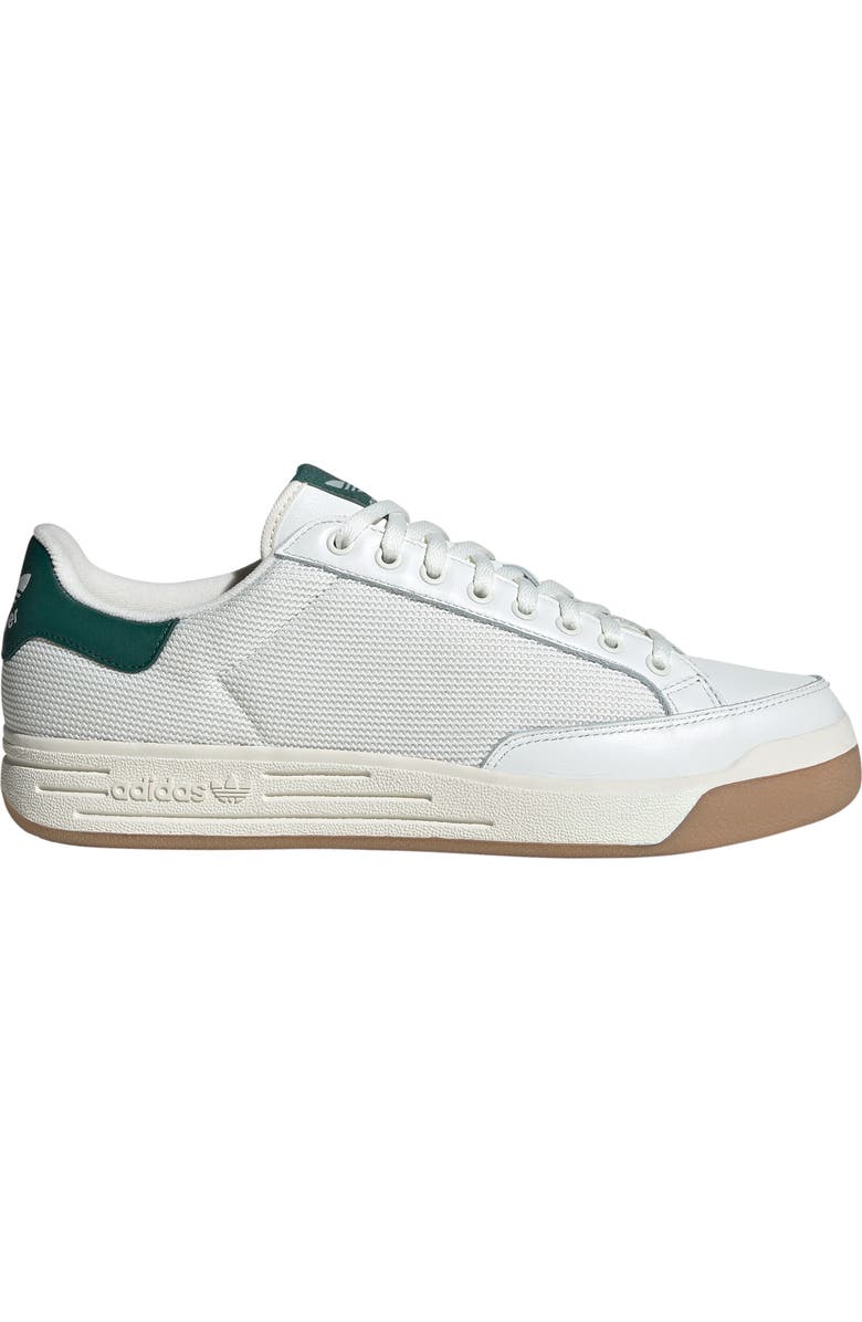 adidas Rod Laver Vintage Sneaker, Alternate, color, White/ White/ Collegiate Green