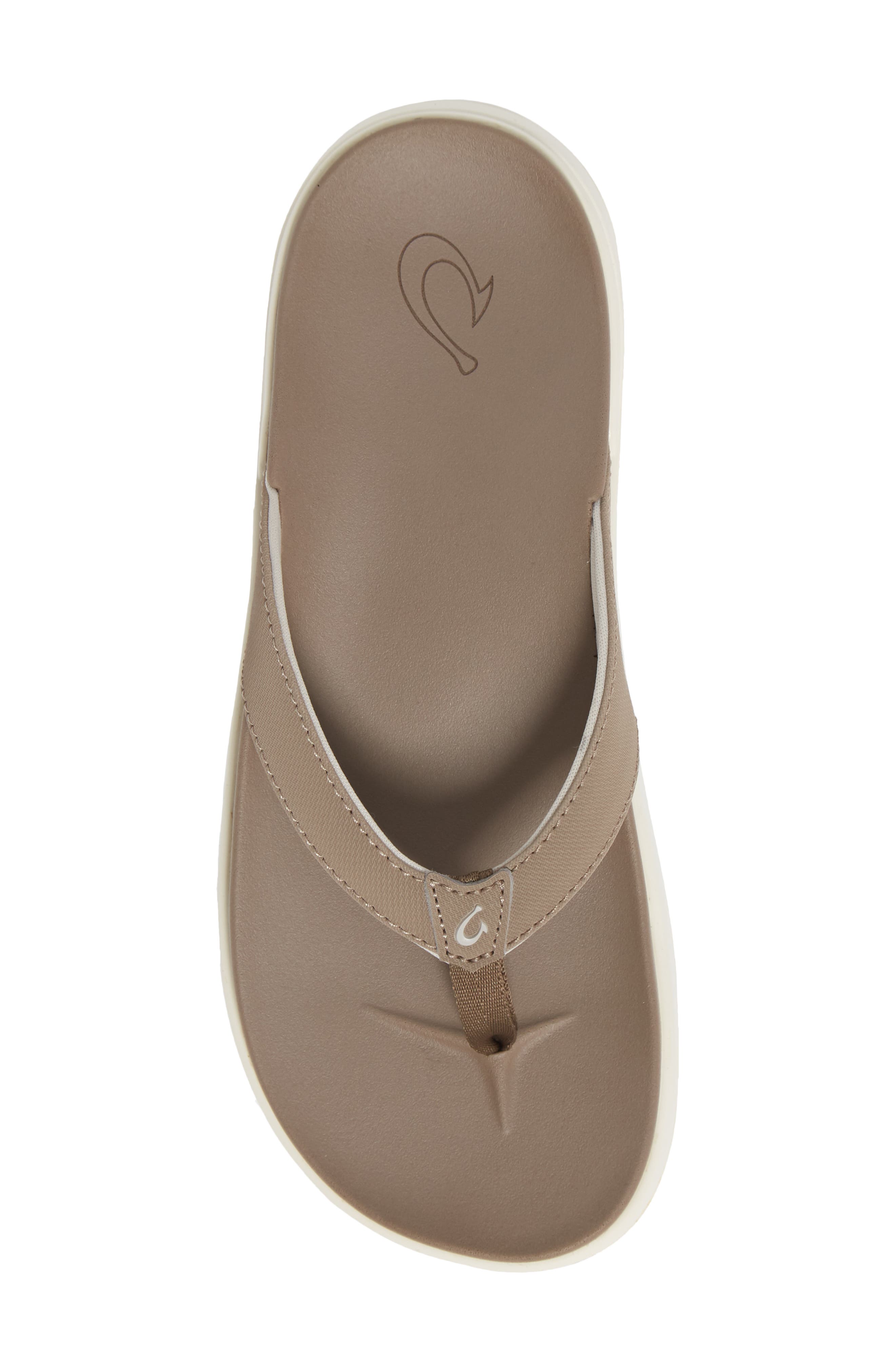 Nua Pio Flip Flop, Alternate, color, WARM TAUPE/ WARM TAUPE