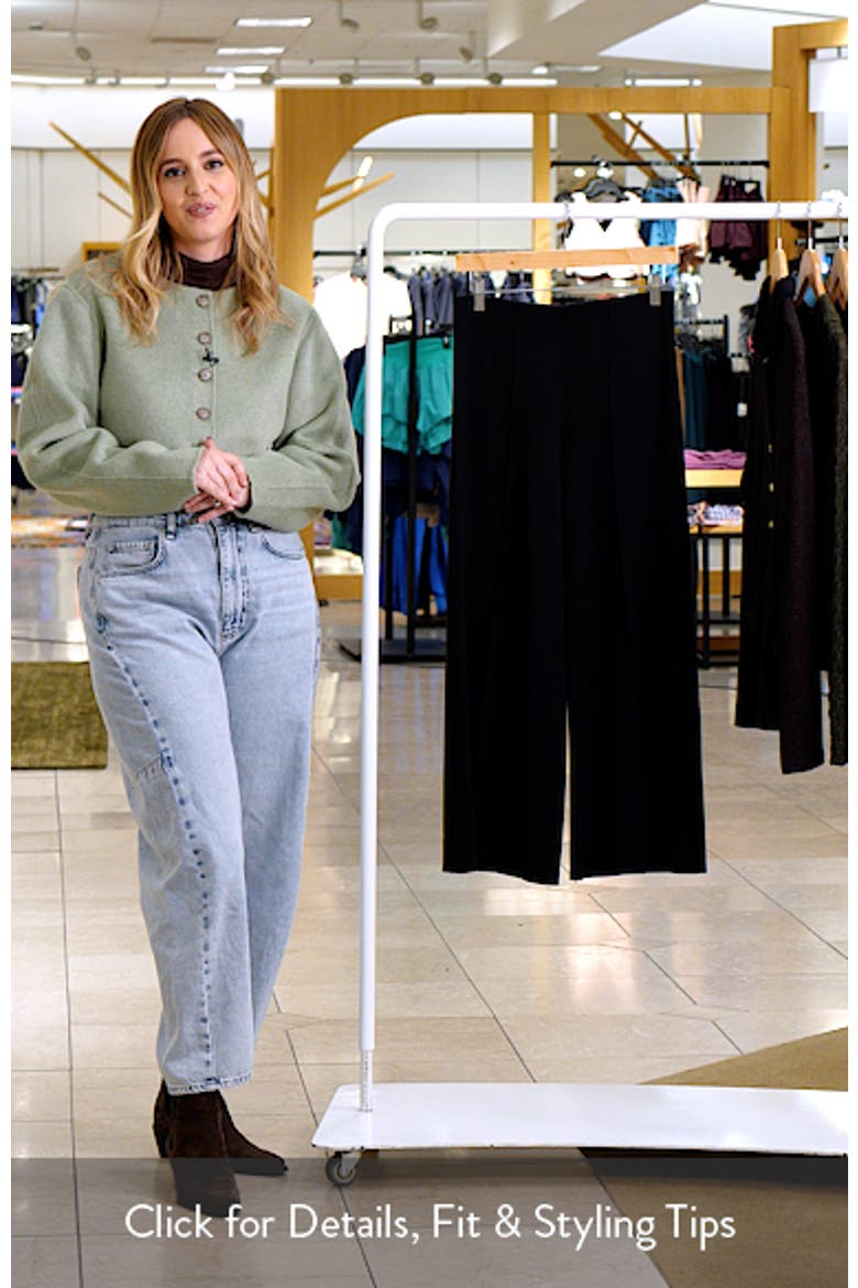 Irina Wide Leg Crop Pants video