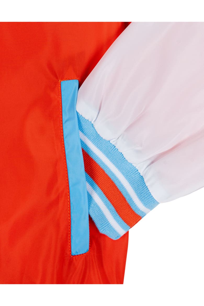 Varsity Bomber Jacket, Alternate, color, Red White