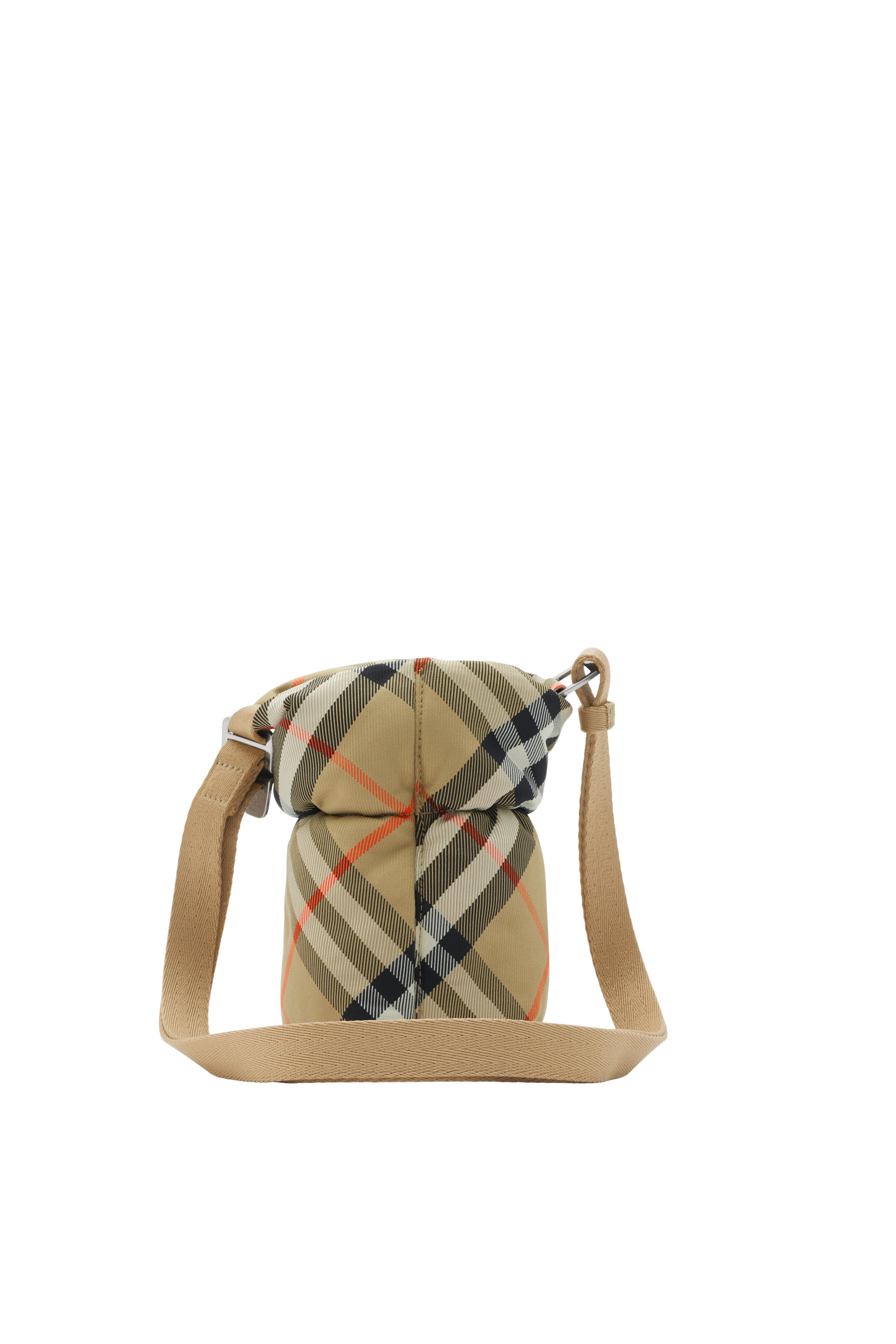 Burberry Duck Check Nylon Bottle Holder, Alternate, color, 
