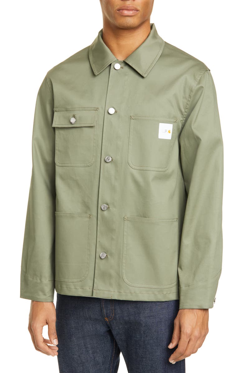 A.P.C. x Carhartt Work In Progress Michiguene Jacket, Alternate, color,
