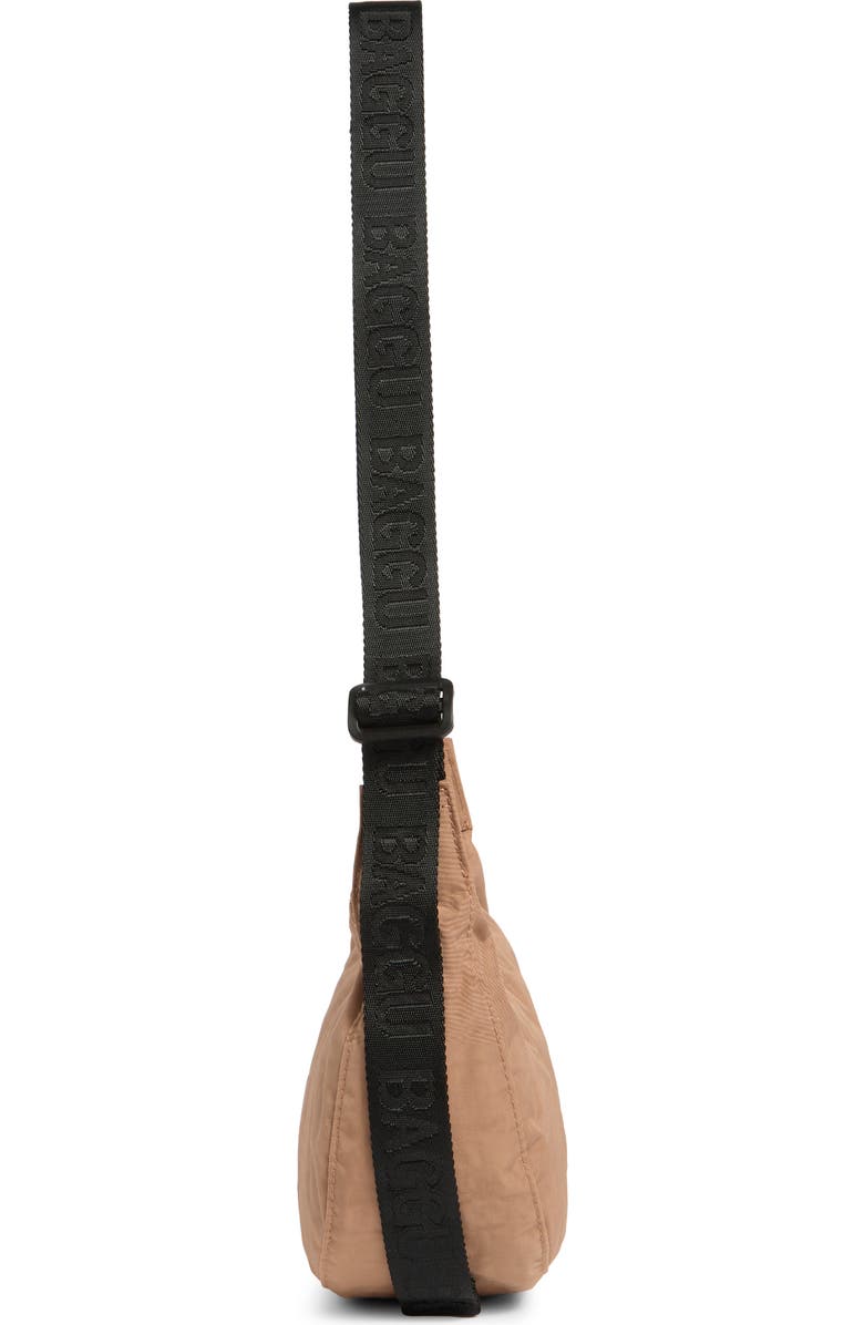 Baggu Small Recycled Nylon Crescent Crossbody Bag, Alternate, color,