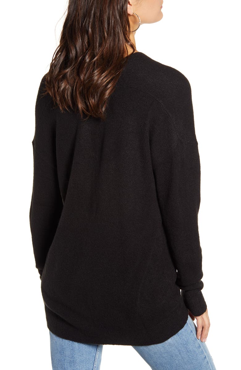 Leith Cozy V-Neck Sweater, Alternate, color, 