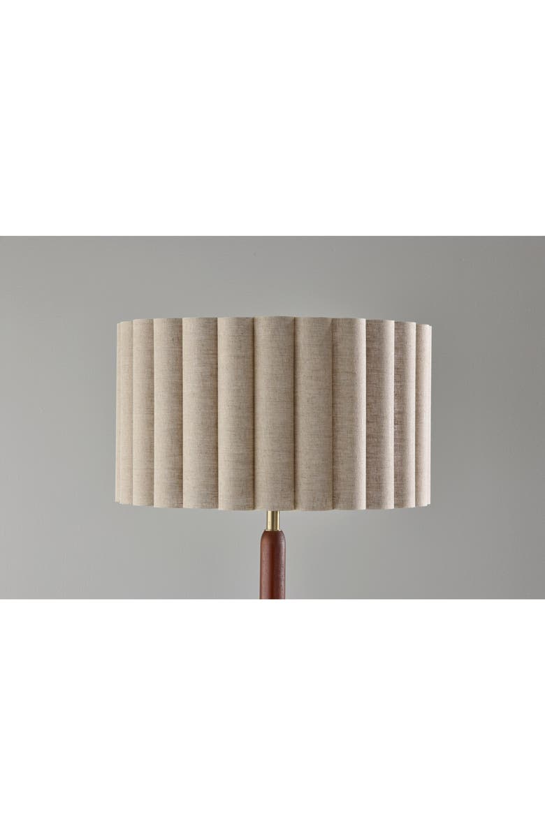 ADESSO LIGHTING Laine Floor Lamp, Alternate, color, Antique Brass