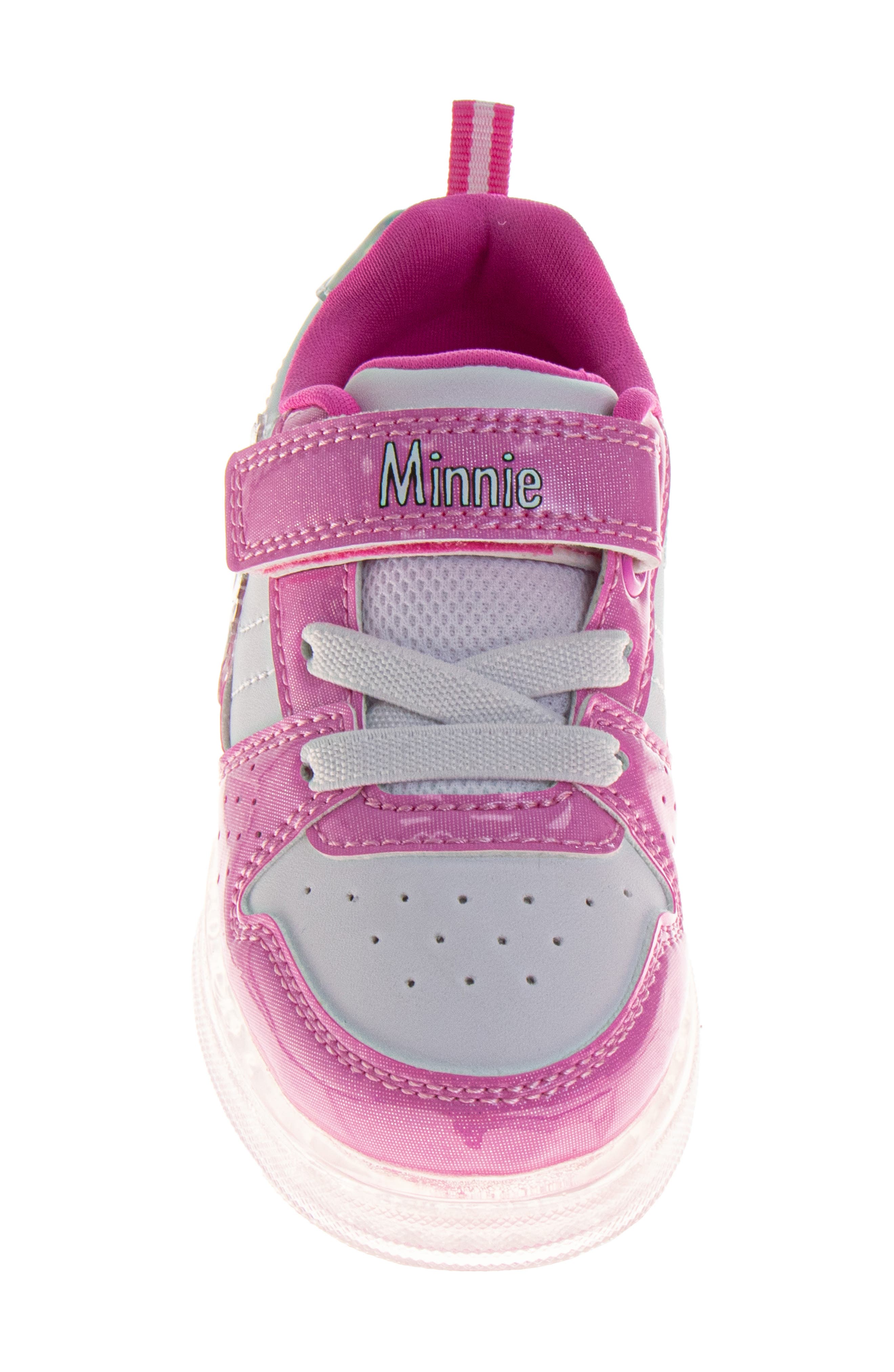 JOSMO Kids' x Disney Minnie Mouse Light-Up Sneaker, Alternate, color, Pink White