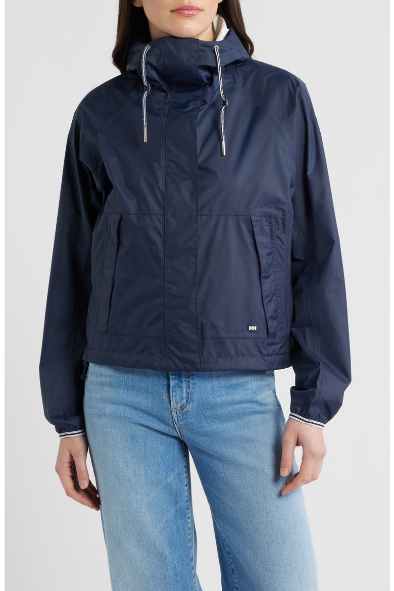 Koster 2.5-Layer Waterproof/Windproof Rain Jacket, Main, color, NAVY