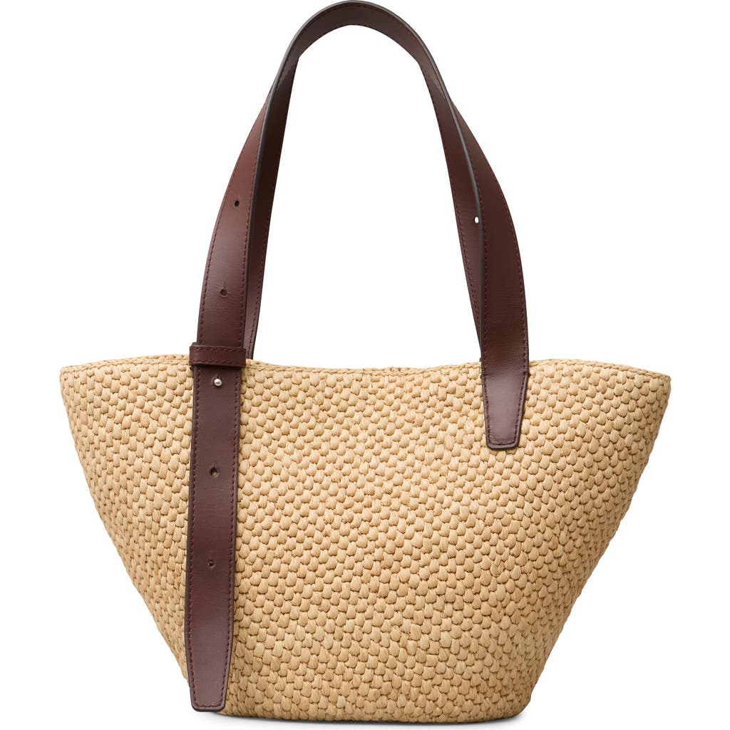 Lie Studio Lié Studio The Small Bianca Woven Raffia Tote