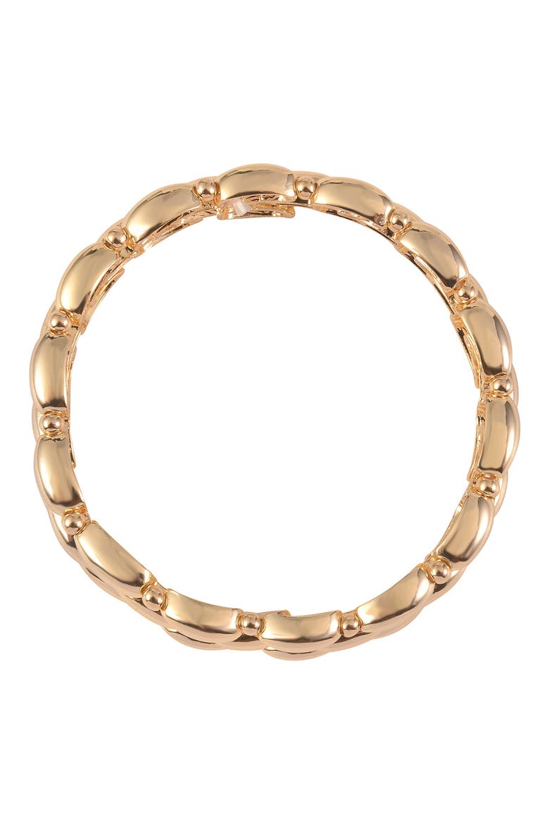 Metallic Stretch Bracelet, Alternate, color, GOLD