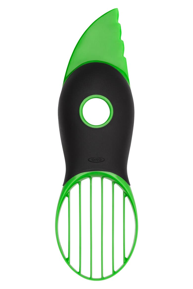 Good Grips 3-in-1 Avocado Slider, Main, color, GREEN