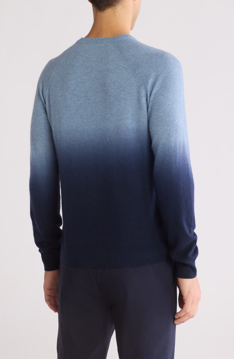 Amicale Dip Dye Cashmere Sweater, Alternate, color, Navy