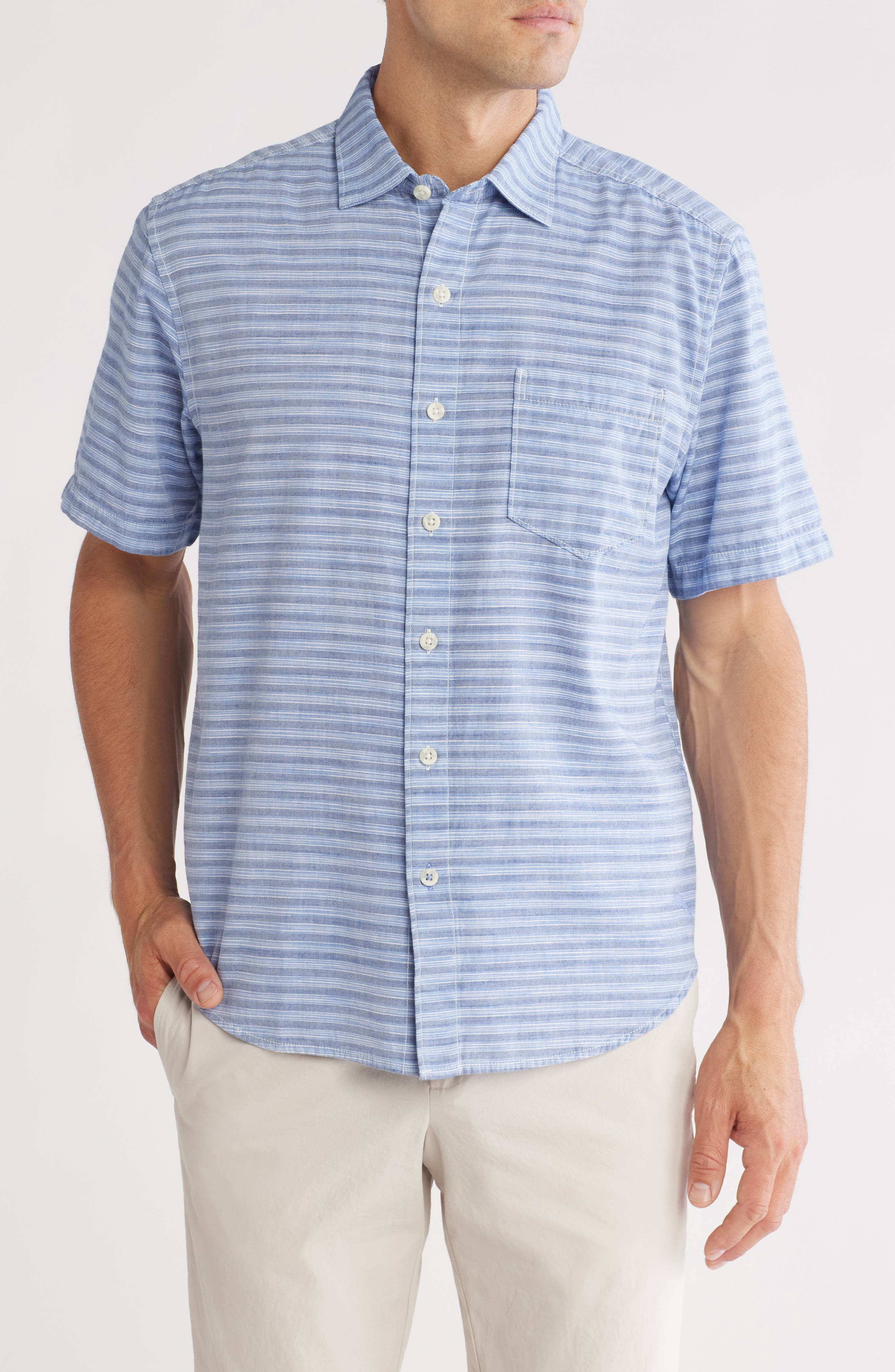 Tommy Bahama Zen Stripe Button-Up Shirt