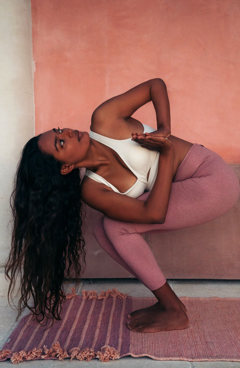 Bennd Madder Root and Sappan Wood Ayurvedic Yoga Mat, Alternate, color, Madder Root