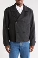 rag & bone Eddy Double Breasted Wool Blend Coat