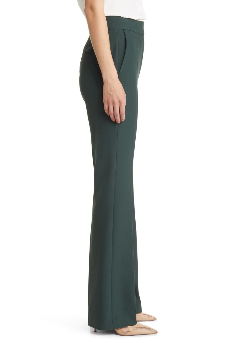 Tanorda High Waist Flare Pants, Alternate, color, COURT GREEN