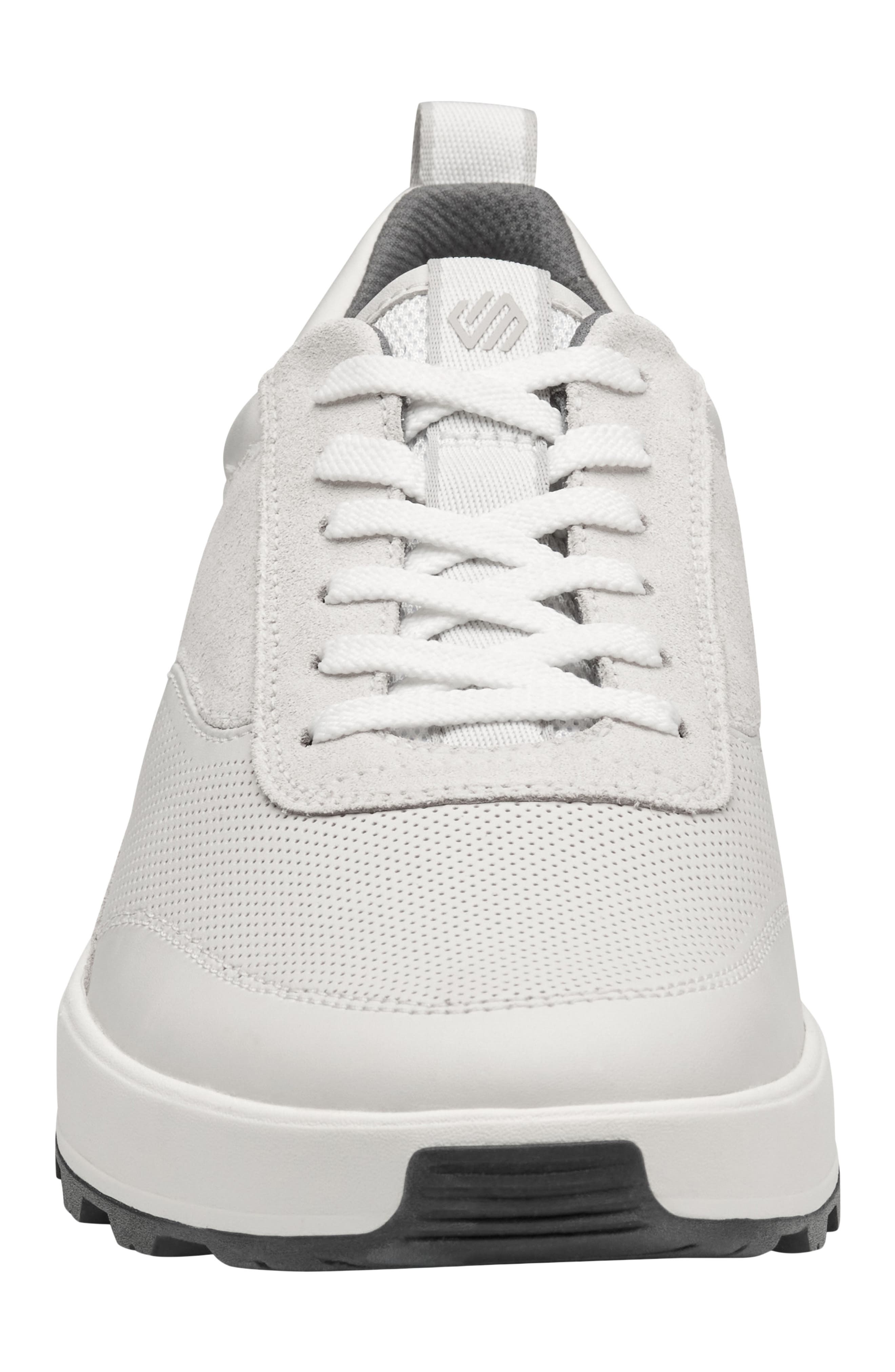 Lucas Sneaker, Alternate, color, WHITE FULL GRAIN/ SUEDE