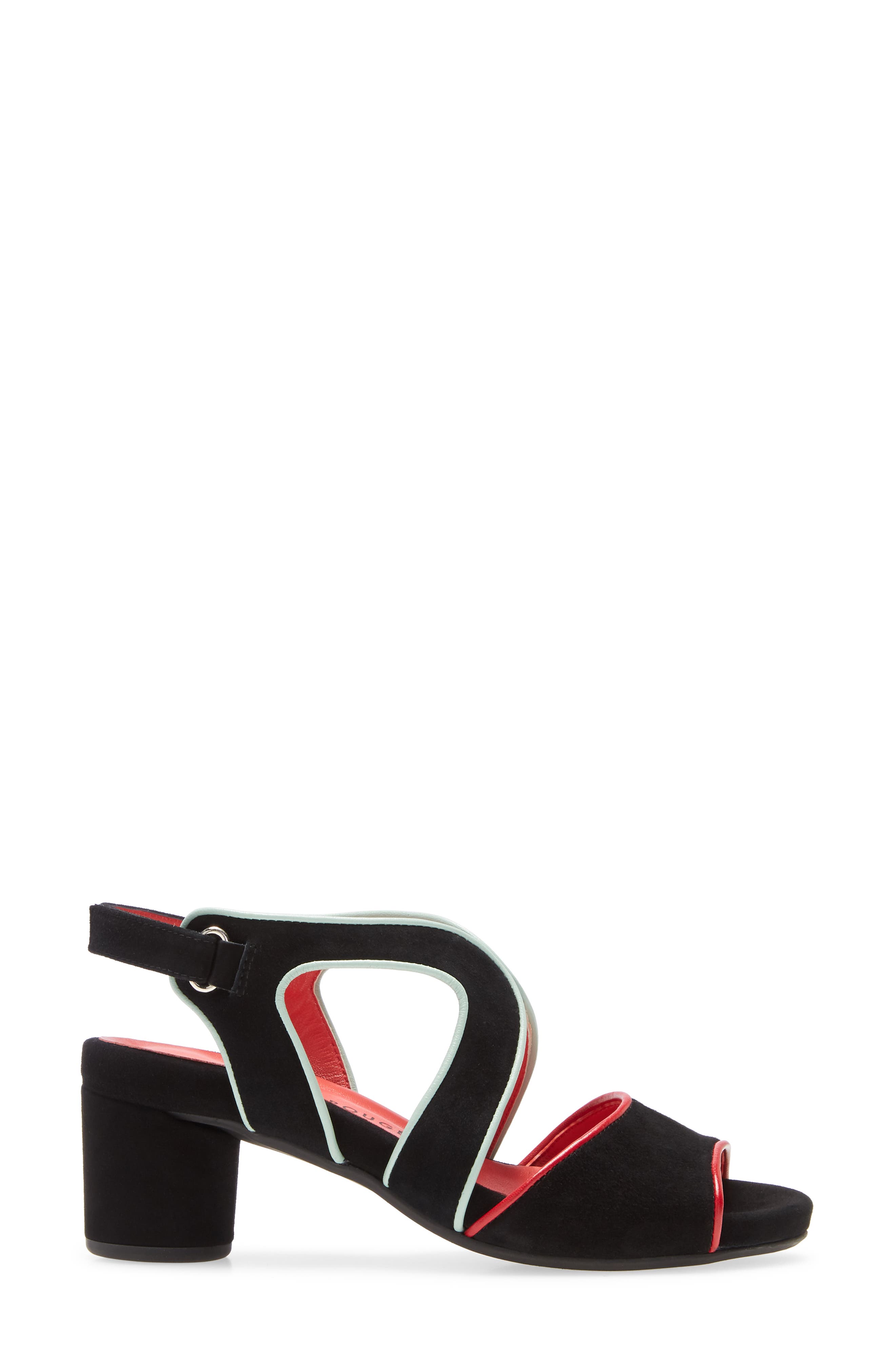 Pas de Rouge Chantel Sandal, Alternate, color, 