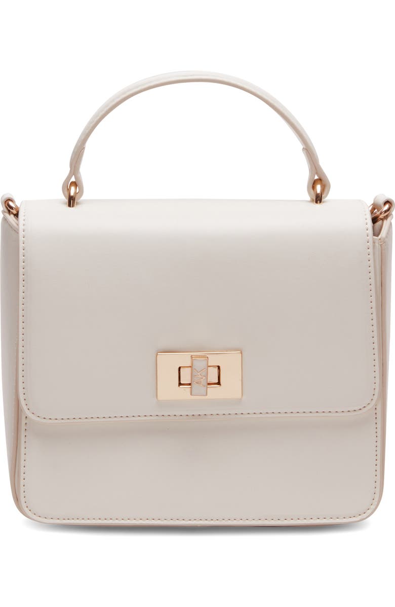 Anne Klein Square Top Handle Satchel, Main, color,